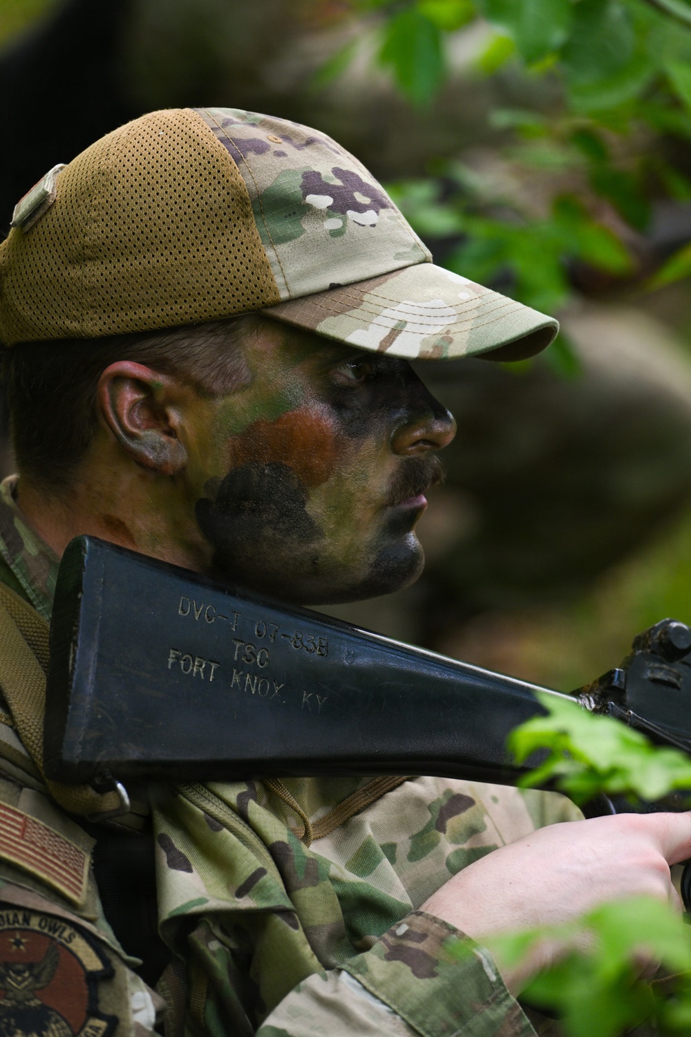 Airmen and Guardian leadership school students take on FTX at Marine Corps Base Quantico
