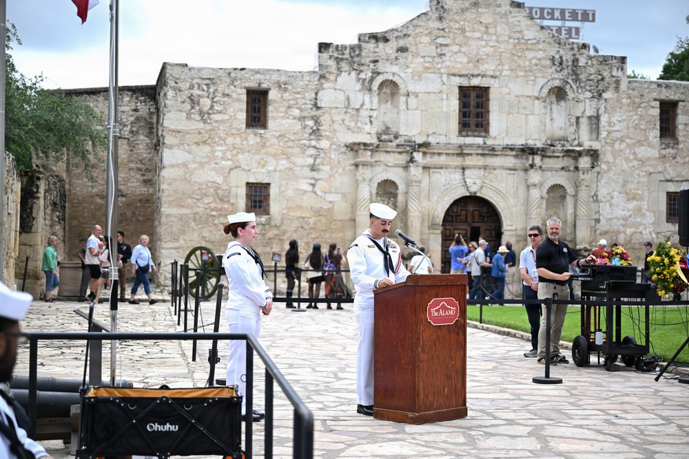 U.S. Navy commands participate in annual service day at the Alamo