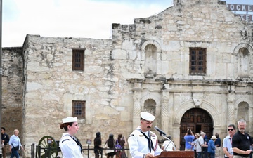 U.S. Navy commands participate in annual service day at the Alamo
