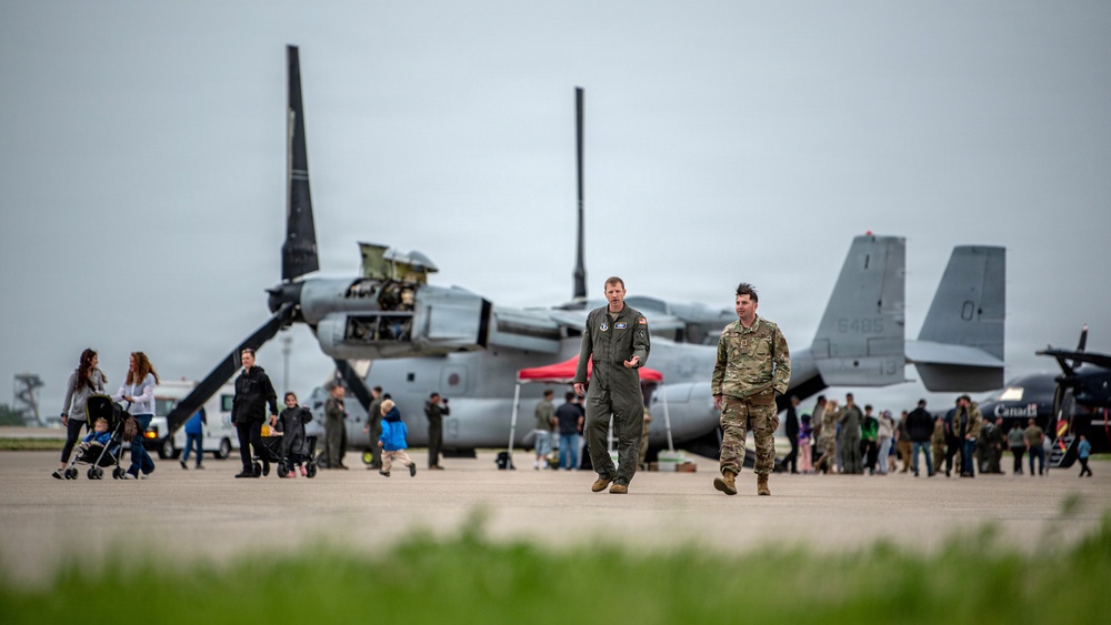 KYANG hosts aircraft for Thunder air show