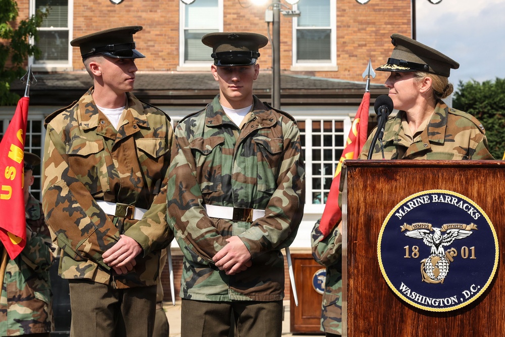 MBW Battalion Formation, April 24, 2026