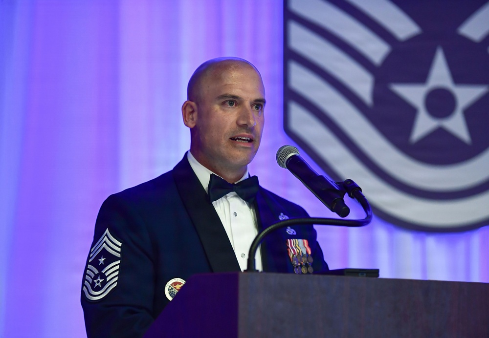 Keesler inducts newest chief master sergeants