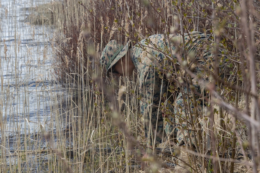 CLB-24 Marines conduct water testing and purification in Sweden