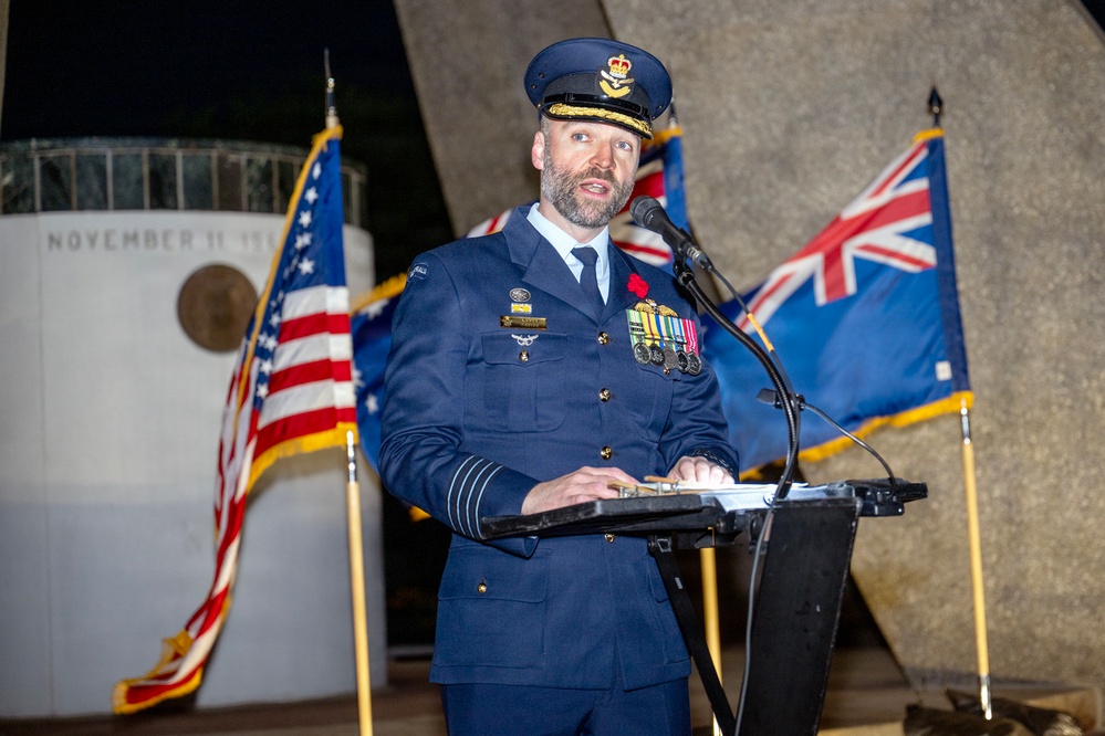 USSPACECOM remembers ANZAC day alongside allies