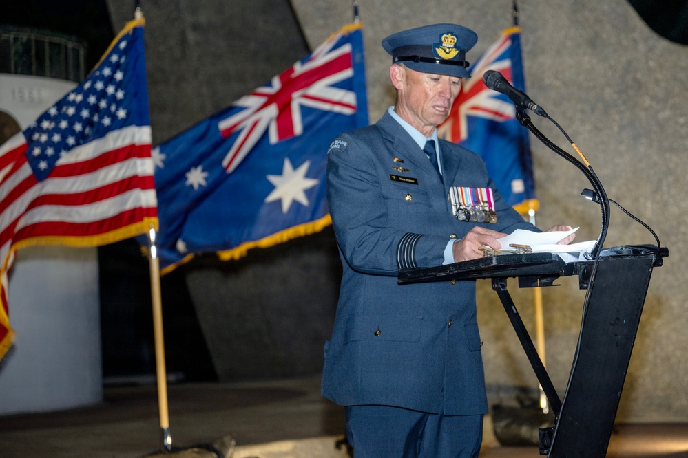 USSPACECOM remembers ANZAC day alongside allies