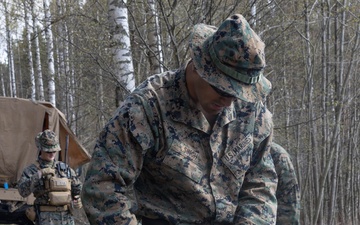 CLB-24 Marines conduct water testing and purification in Sweden