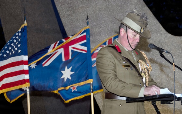 USSPACECOM remembers ANZAC day alongside allies