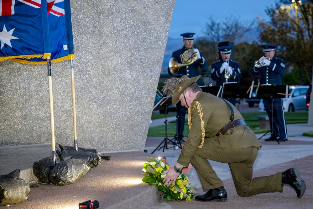 USSPACECOM remembers ANZAC day alongside allies