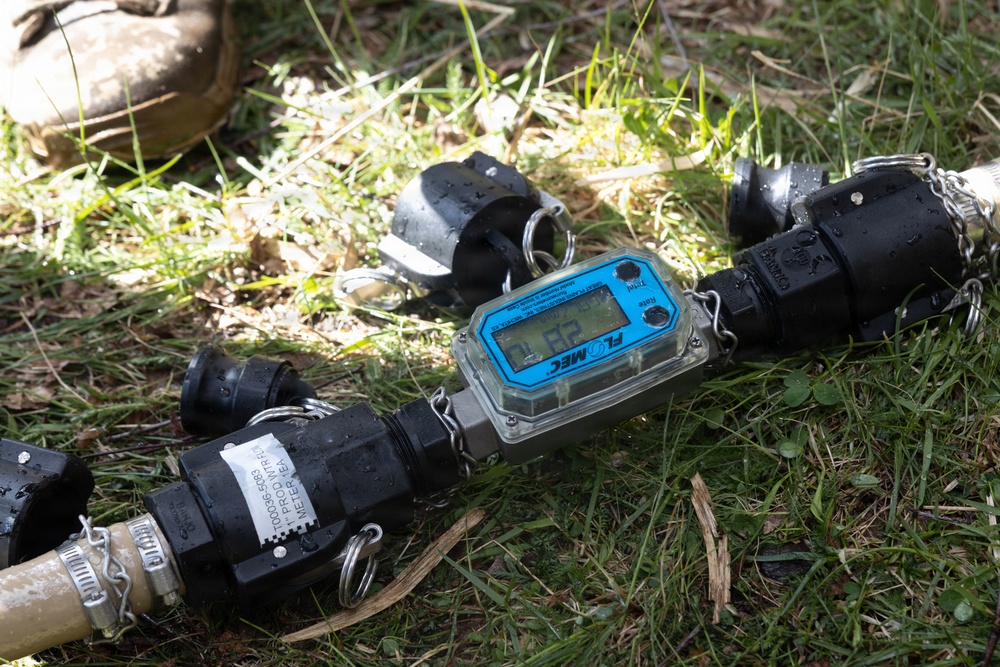 CLB-24 Marines conduct water testing and purification in Sweden