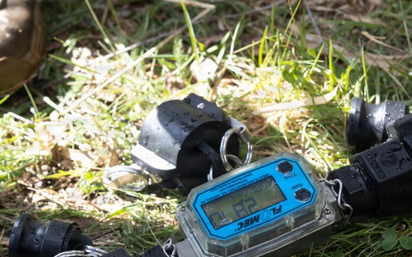 CLB-24 Marines conduct water testing and purification in Sweden