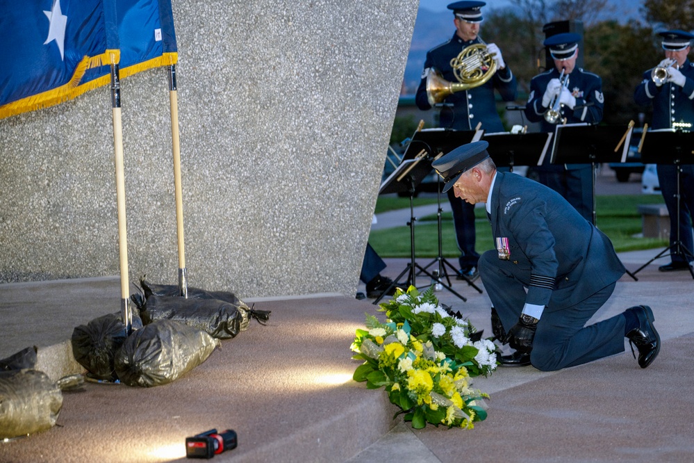 USSPACECOM remembers ANZAC day alongside allies