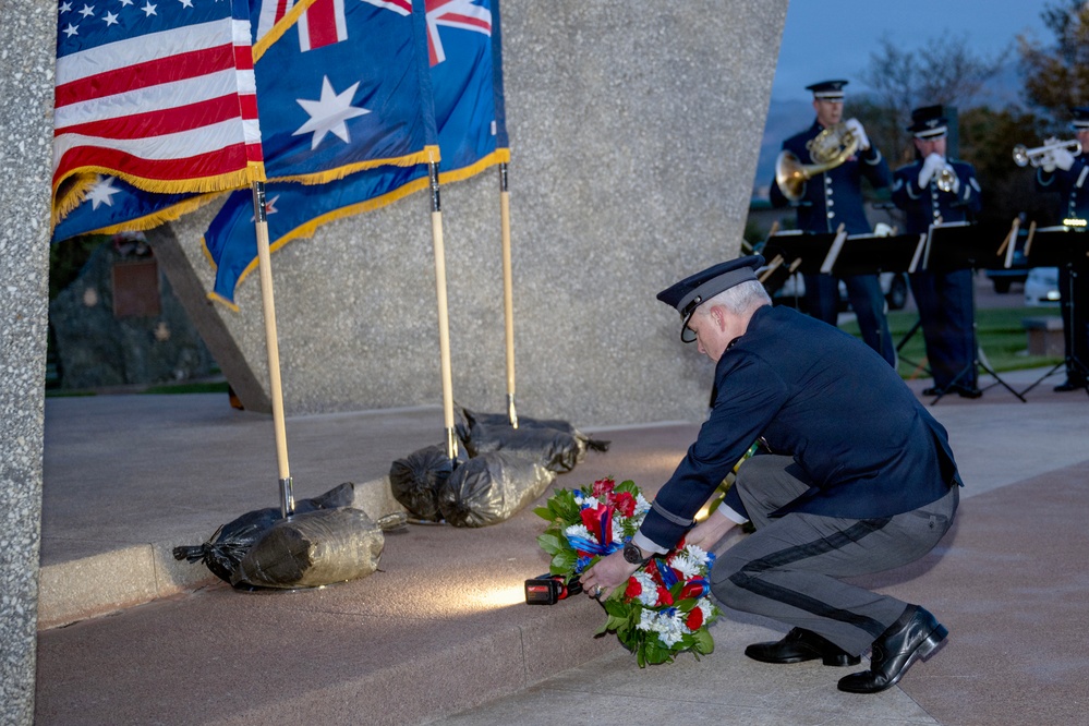 USSPACECOM remembers ANZAC day alongside allies