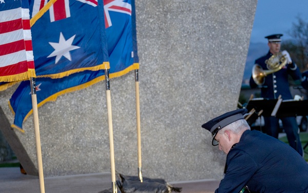 USSPACECOM remembers ANZAC day alongside allies