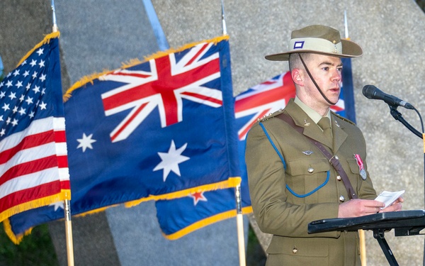 USSPACECOM remembers ANZAC day alongside allies