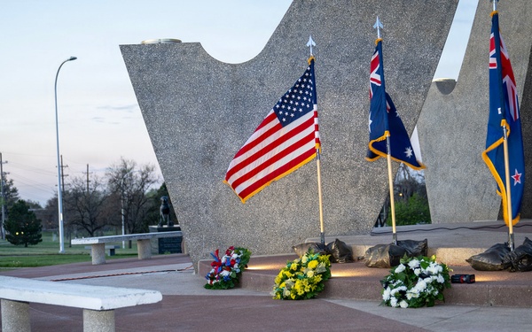 USSPACECOM remembers ANZAC day alongside allies