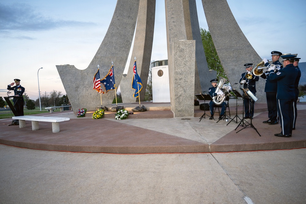 USSPACECOM remembers ANZAC day alongside allies