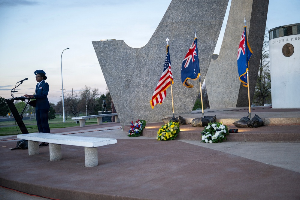 USSPACECOM remembers ANZAC day alongside allies