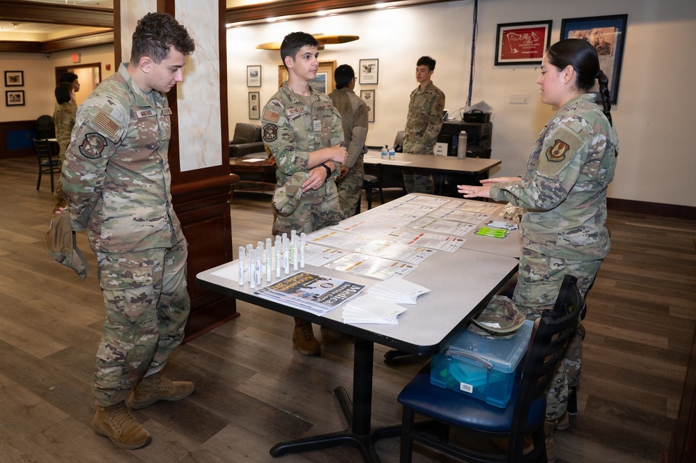 ROTC cadets explore career opportunities during base visit