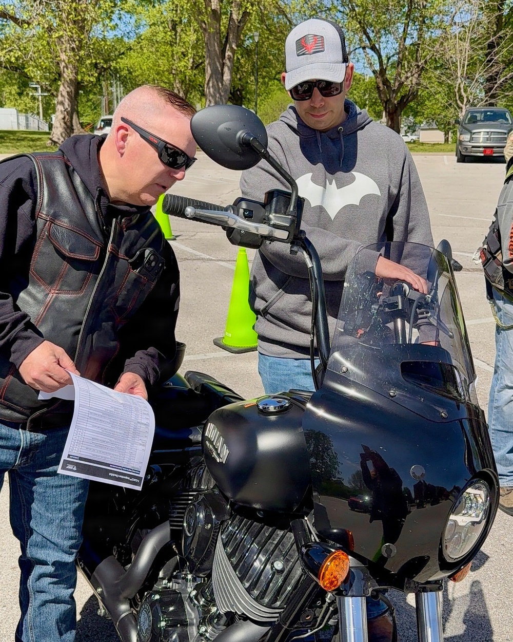 Munson Soldier leads Fort Leavenworth motorcycle safety ride ahead of spring riding season