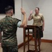 Marine Conducts Oath of Attorney