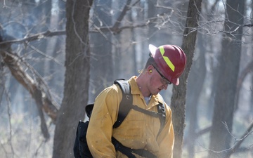 Nebraska National Guard assists with Pressey Park Wildfire