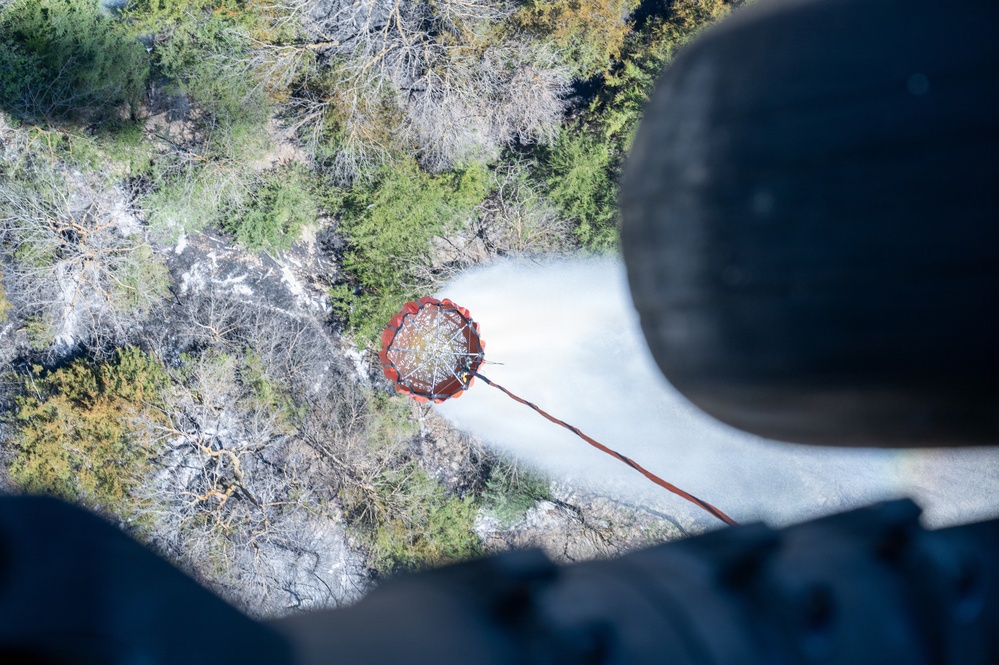 Nebraska National Guard assists with Pressey Park Fire