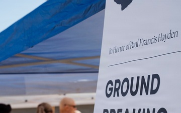 Human Performance Optimization center groundbreaking ceremony