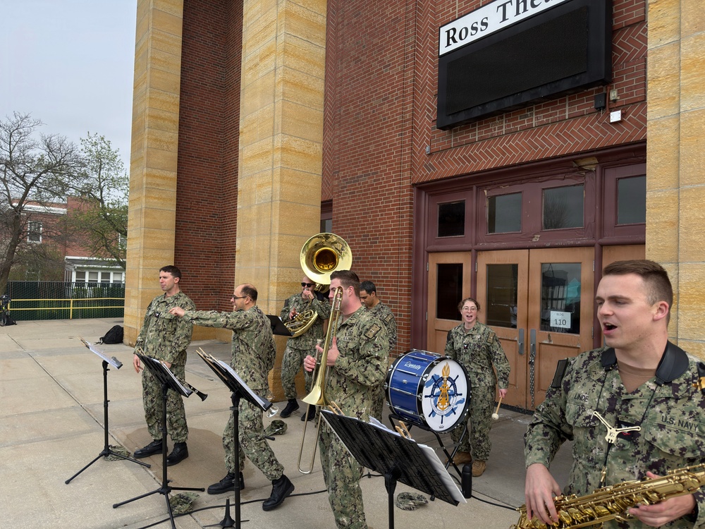 Navy Band Great Lakes Brass Band Kick Off SAPR 5K