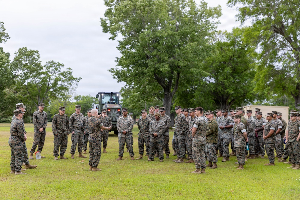2nd Marine Expeditionary Brigade Command and Control Field Exercise