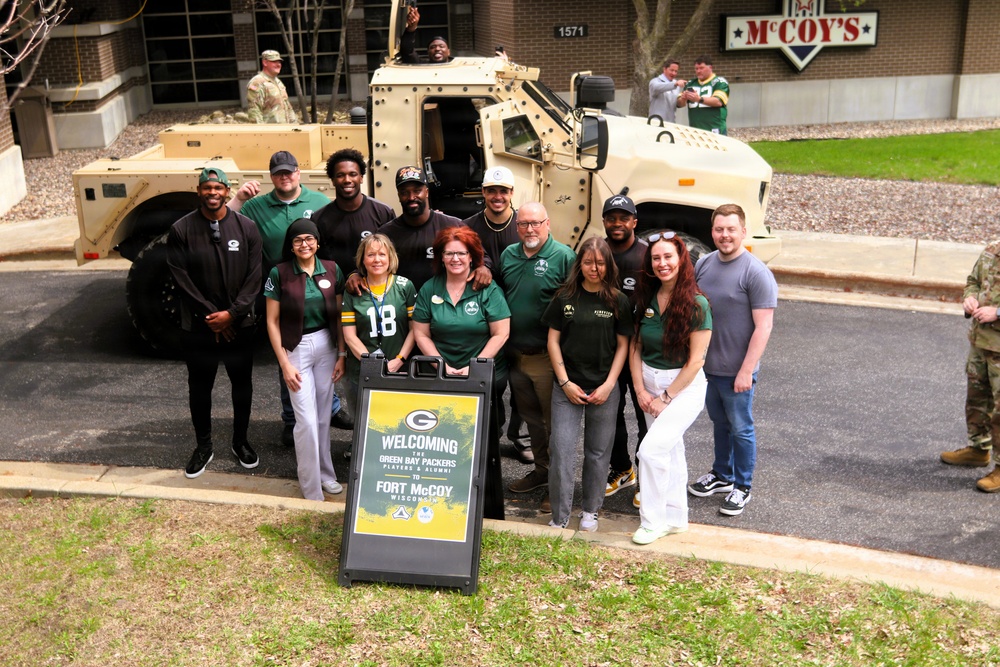 2026 Green Bay Packers Tailgate Tour visits Fort McCoy