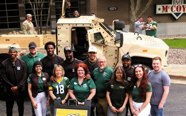 2026 Green Bay Packers Tailgate Tour visits Fort McCoy