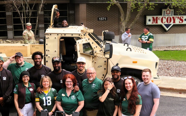 2026 Green Bay Packers Tailgate Tour visits Fort McCoy