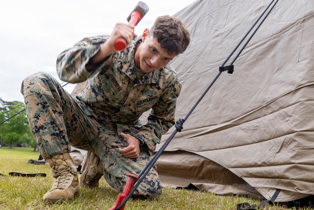 2nd Marine Expeditionary Brigade Command and Control Field Exercise