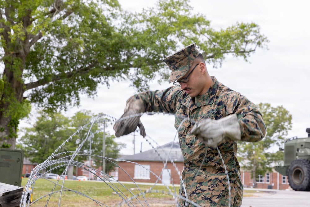 2nd Marine Expeditionary Brigade Command and Control Field Exercise