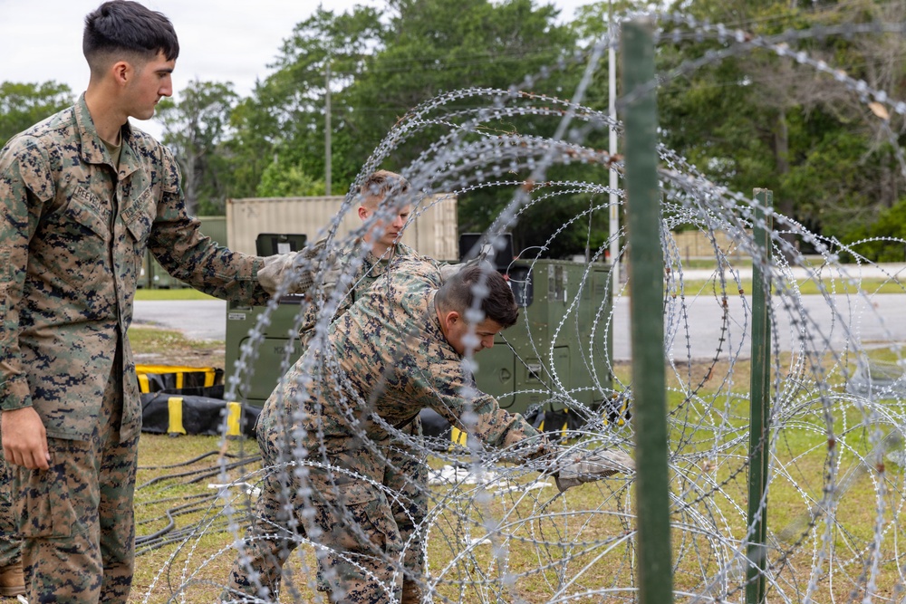 2nd Marine Expeditionary Brigade Command and Control Field Exercise