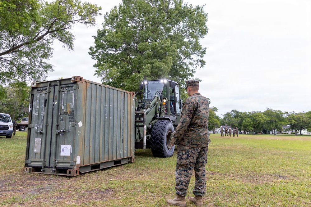 2nd Marine Expeditionary Brigade Command and Control Field Exercise