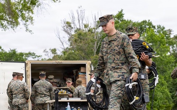 2nd Marine Expeditionary Brigade Command and Control Field Exercise