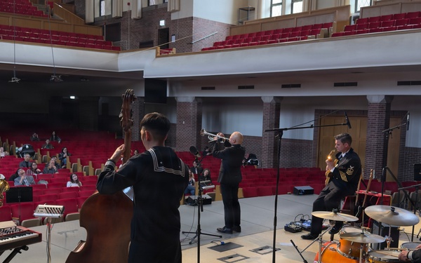 Navy Band Great Lakes Jazz Combo Moody Bible Institute Concert and Masterclass