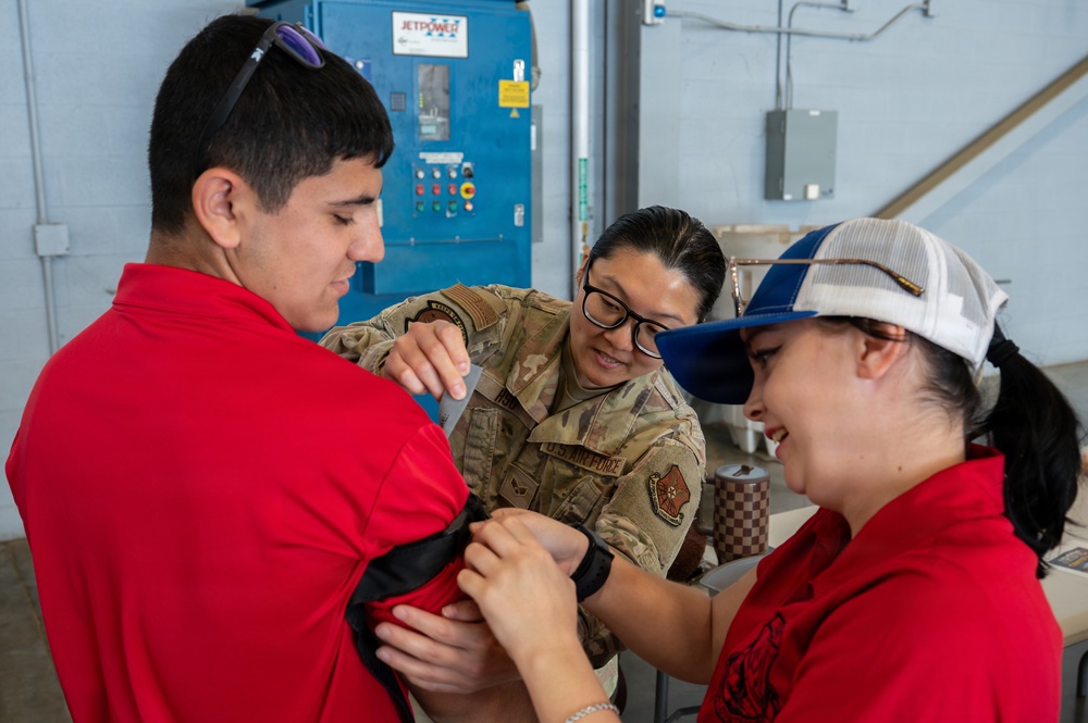 Local cadets visit 2nd Bomb Wing, explore career opportunities