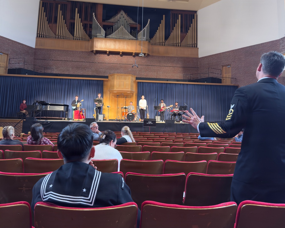 Navy Band Great Lakes Jazz Combo Moody Bible Institute Concert and Masterclass