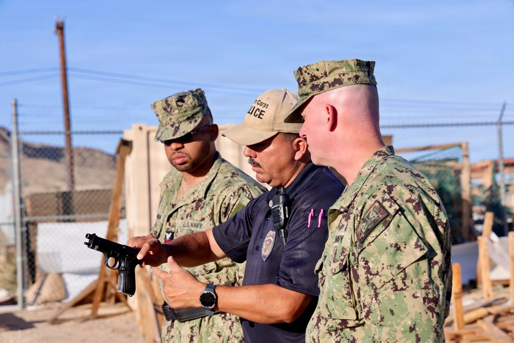 Navy Medicine Sailors complete Marine Corps Combat Pistol Program qualification
