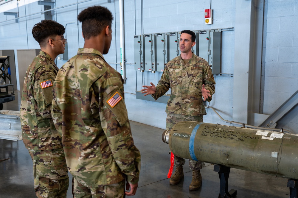 Local cadets visit 2nd Bomb Wing, explore career opportunities