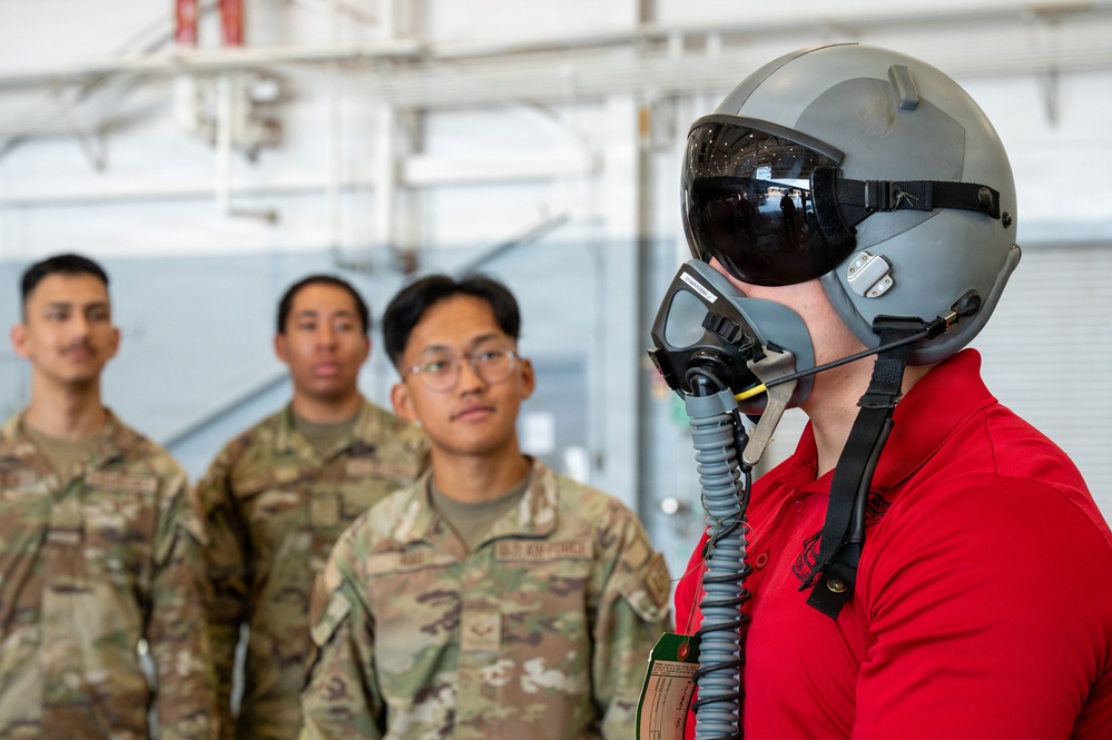 Local cadets visit 2nd Bomb Wing, explore career opportunities