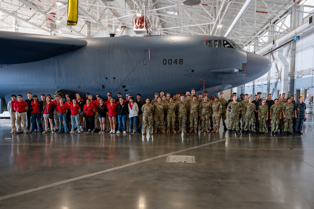 Local cadets visit 2nd Bomb Wing, explore career opportunities