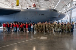 Local cadets visit 2nd Bomb Wing, explore career opportunities