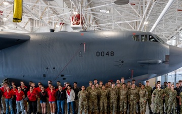 Local cadets visit 2nd Bomb Wing, explore career opportunities