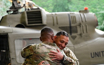 Where leadership and legacy meet: USACRC welcomes new command sergeant major, honors retiring leader