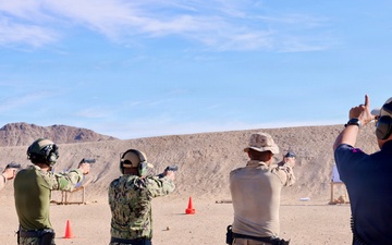 Navy Medicine Sailors complete Marine Corps Combat Pistol Program qualification