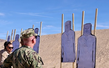Navy Medicine Sailors complete Marine Corps Combat Pistol Program qualification