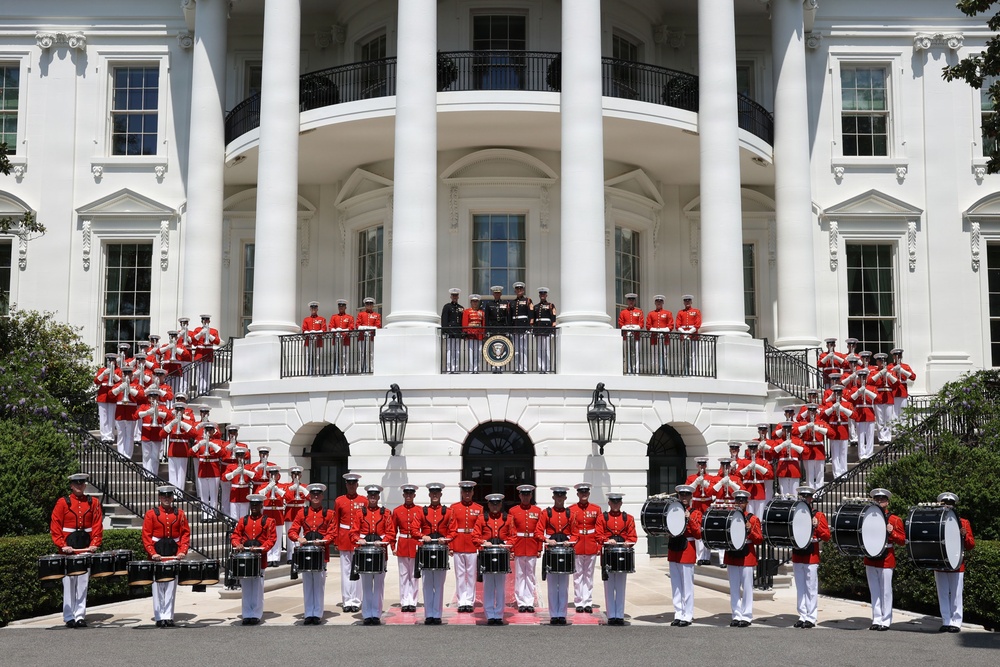 A Royal Welcome from "The Commandant's Own"